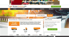 Desktop Screenshot of europa-camioes.com